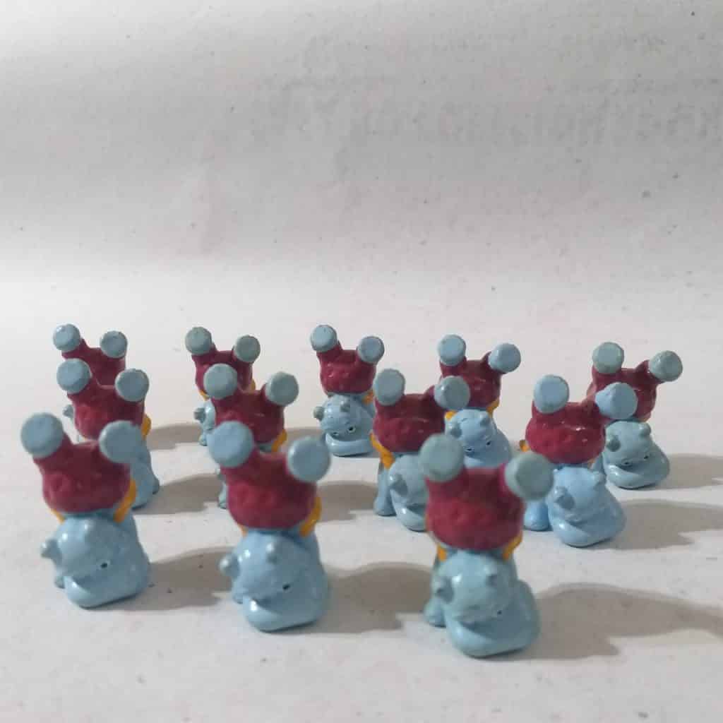 Coleção Happy Hippo - Hipopótamos (Kinder Ovo) Batata Acrobata - 1991 (Valor Unitário)