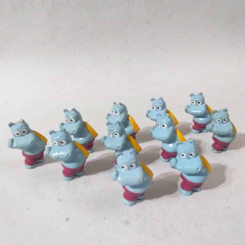 Coleção Happy Hippo - Hipopótamos (Kinder Ovo) Hippo Ducha - 1991 (Valor Unitário)