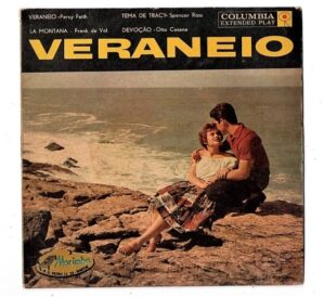 Disco - Compacto Duplo - Veraneio - Percy Faith - Spencer Ross - Frank de Val - Otto Cesana - Vinil - Anos 60