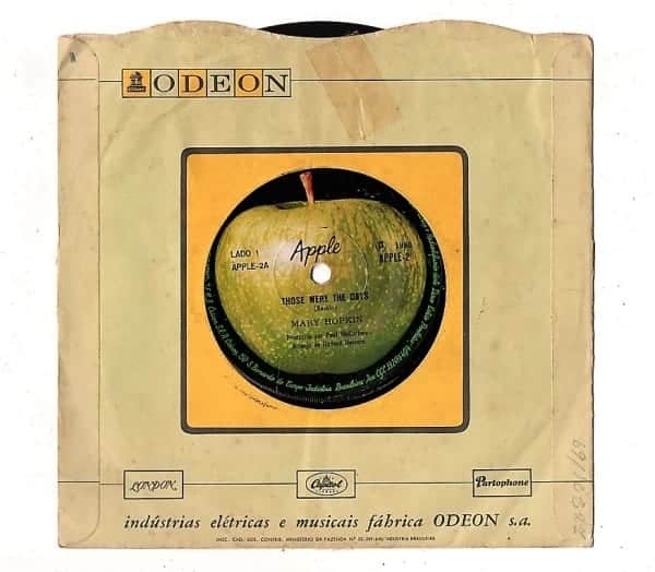 Disco - Compacto Simples - Mary Hopkin - Those Were The Days - Vinil - Anos 60