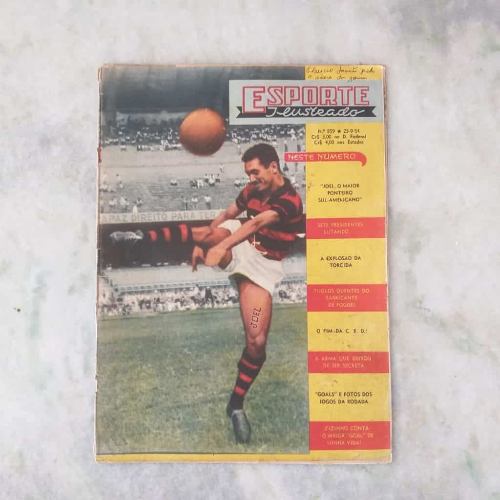 Esporte Ilustrado Nº 896 - 09 de Junho de 1955 (Com a capa Nº 859) (Revista) Leia a Descrição