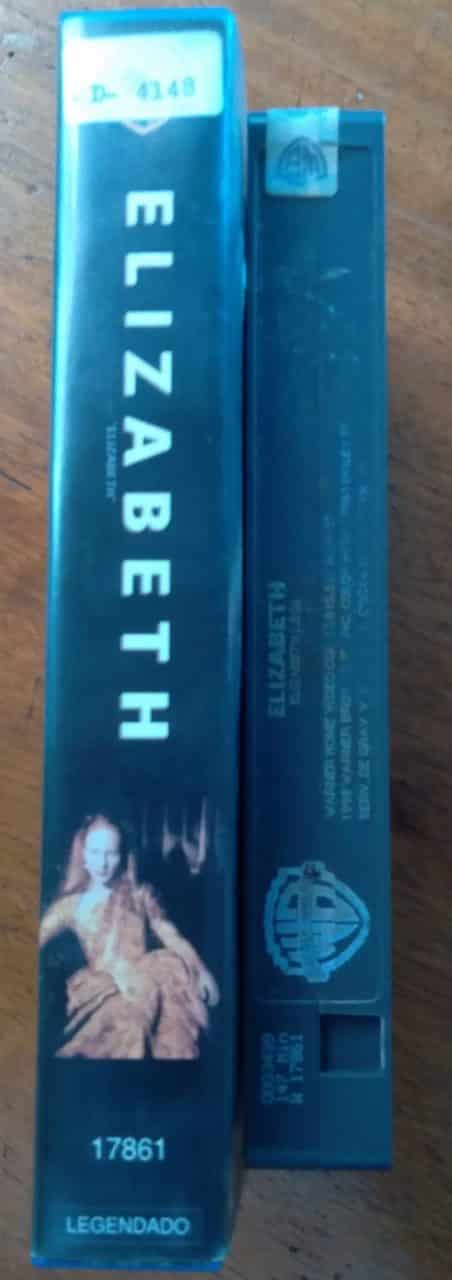 | Casa do Colecionador Fita Vhs Elizabeth Legendada Melhor Atriz Melhor Filme