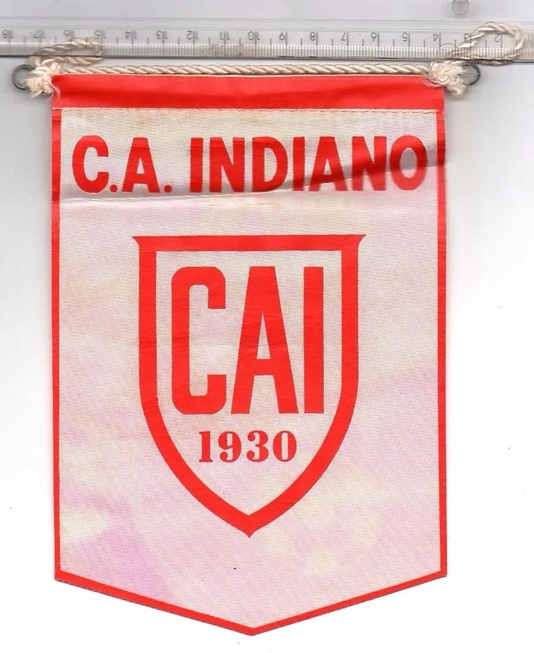 | Casa do Colecionador Flamula Antiga Clube Atletico Indiano São Paulo Decada 60