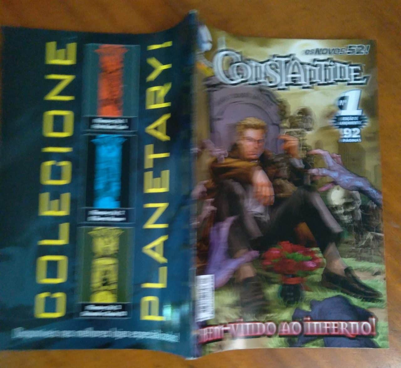 | Casa do Colecionador Gibi Panini Constantine 1 2014 / Bem-vindo ao Inferno.