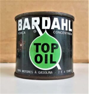Lata Antiga Oleo Aditivo Bardahl Top Oil - Anos 60