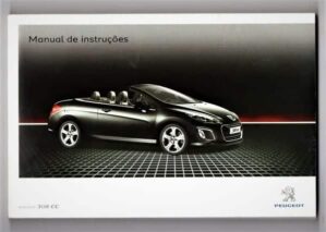 Manual Do Proprietario Peugeot 308 cc ( Conversivel ) - 2010 a 2012