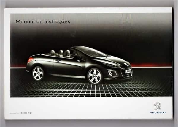 | Casa do Colecionador Manual Do Proprietario Peugeot 308 cc ( Conversivel ) - 2010 a 2012