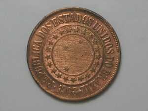 Moeda 40 Réis - 1908 / República / Mbc