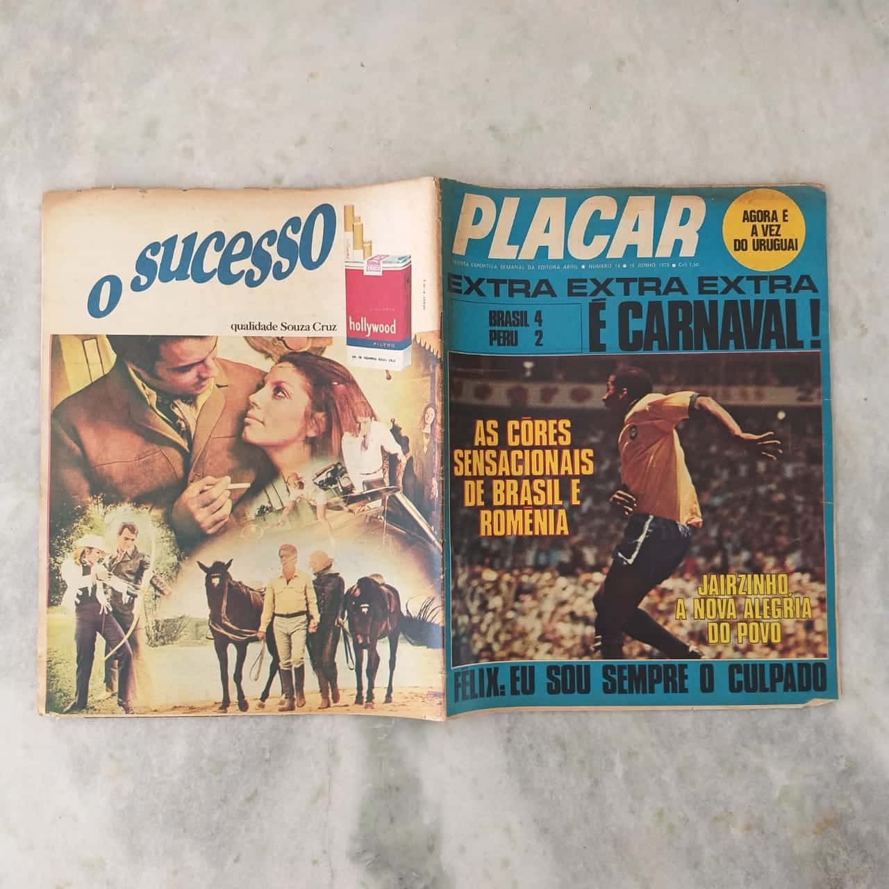 | Casa do Colecionador Placar Nº 0014 (Sem pôster) 19 de Junho de 1970 (Revista)