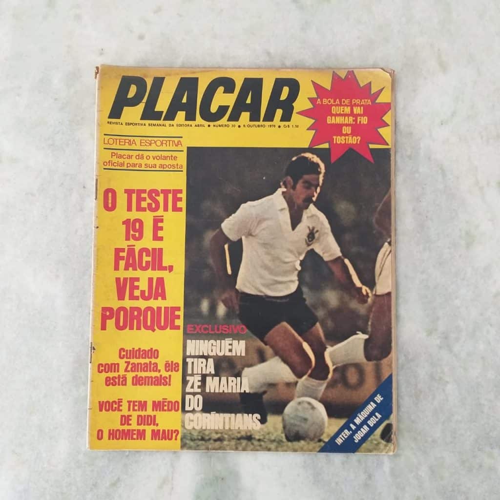 Placar Nº 0030 (Com pôster - Internacional Bicampeão 69/70) 07 de Agosto de 1970 (Revista)