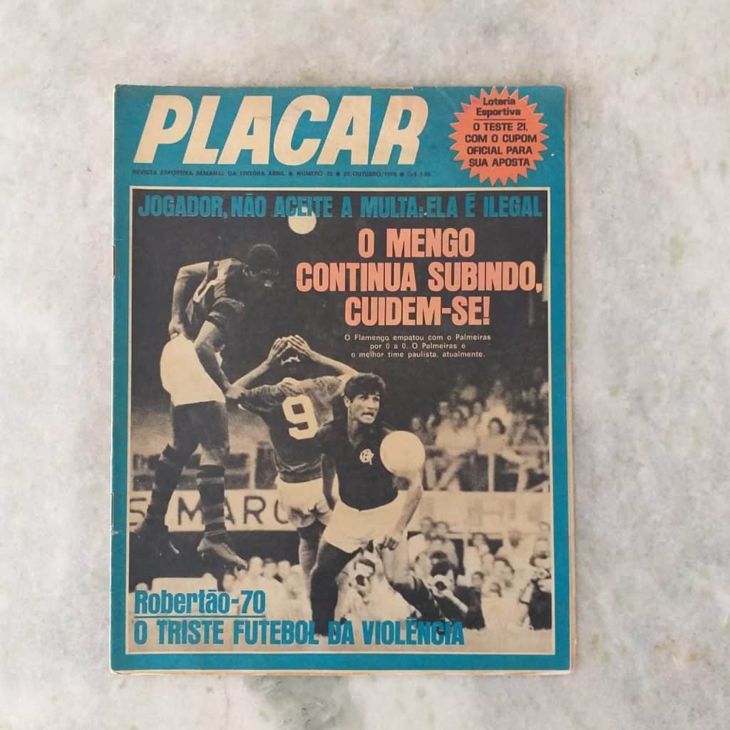 Placar Nº 0032 (Com pôster - Ditão - Corinthians) 23 de Outubro de 1970 (Revista)