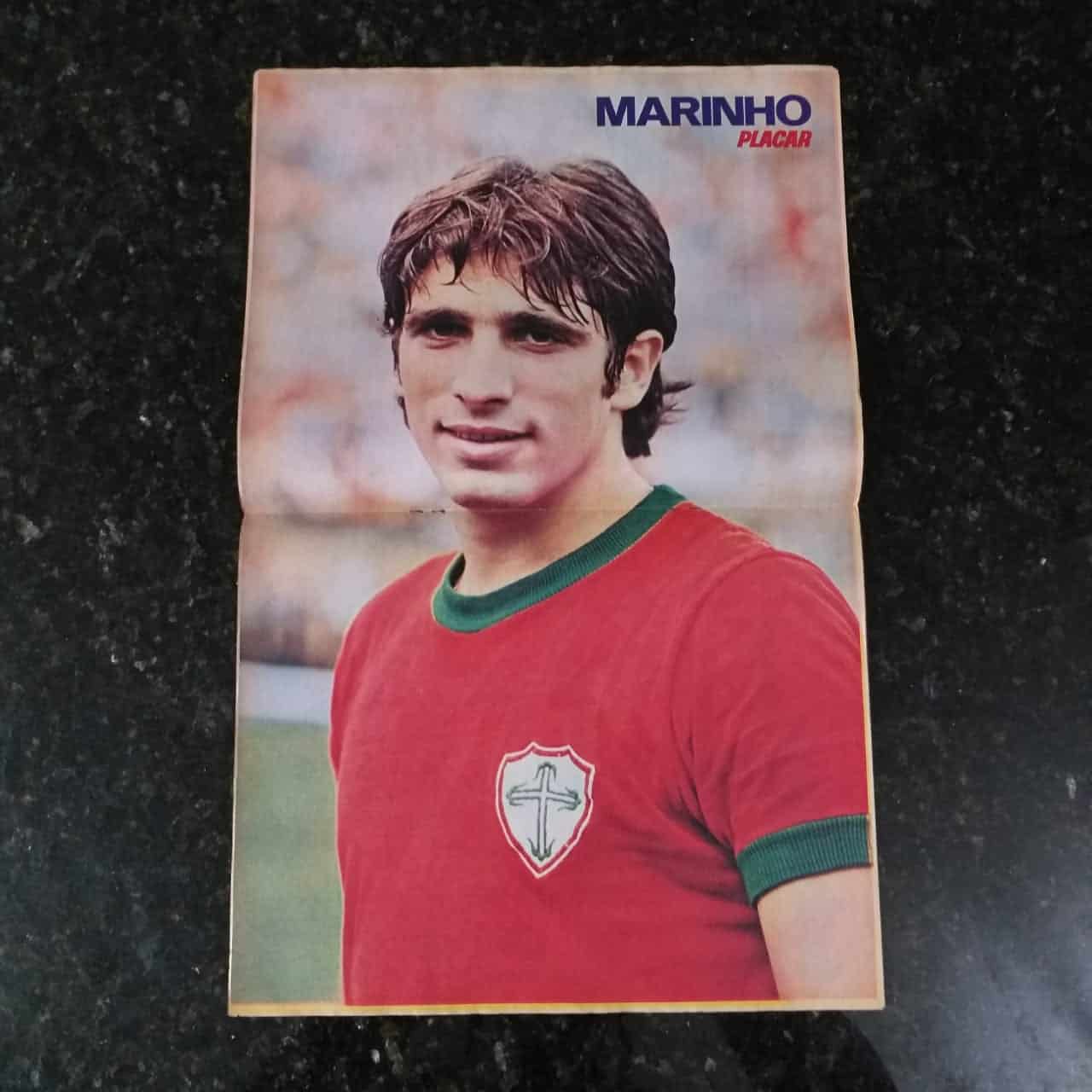 | Casa do Colecionador Placar Nº 0055 (Com pôster - Marinho - Portuguesa) 02 de Abril de 1971 (Revista)