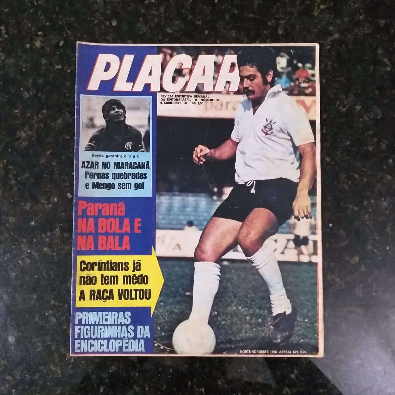 Placar Nº 0056 (Sem pôster) 09 de Abril de 1971 (Revista)