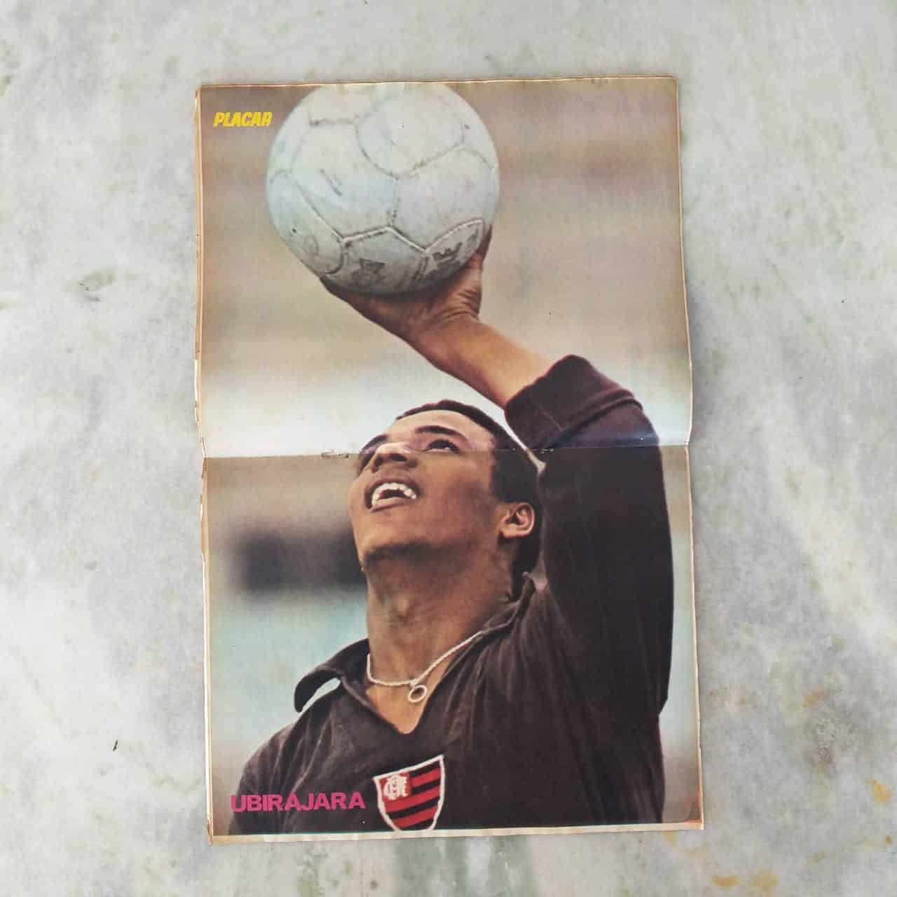 | Casa do Colecionador Placar Nº 0062 (Com pôster - Ubirajara - Flamengo) 21 de Maio de 1971 (Revista)