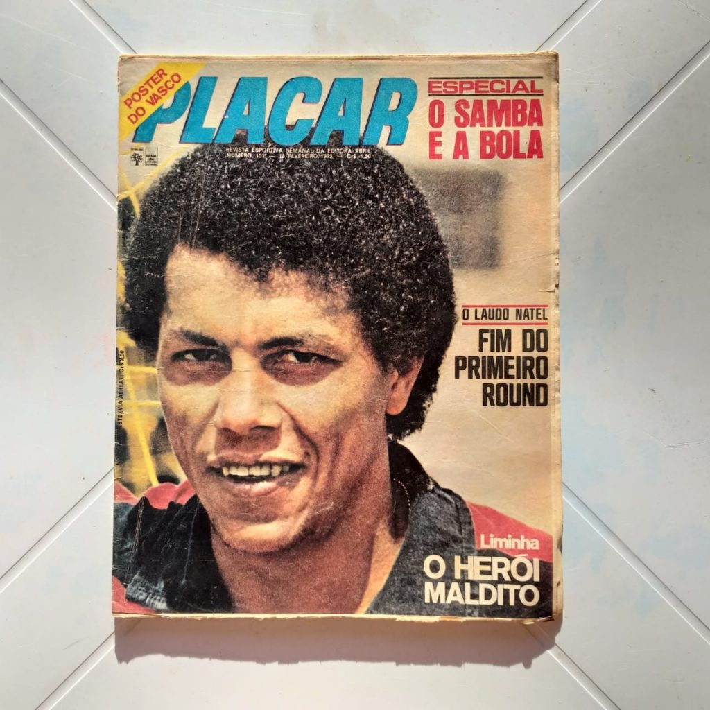 Placar Nº 0101 (Sem pôster - Com figurinhas da Enciclopédia do Futebol) 18 de Fevereiro de 1972 (Revista)