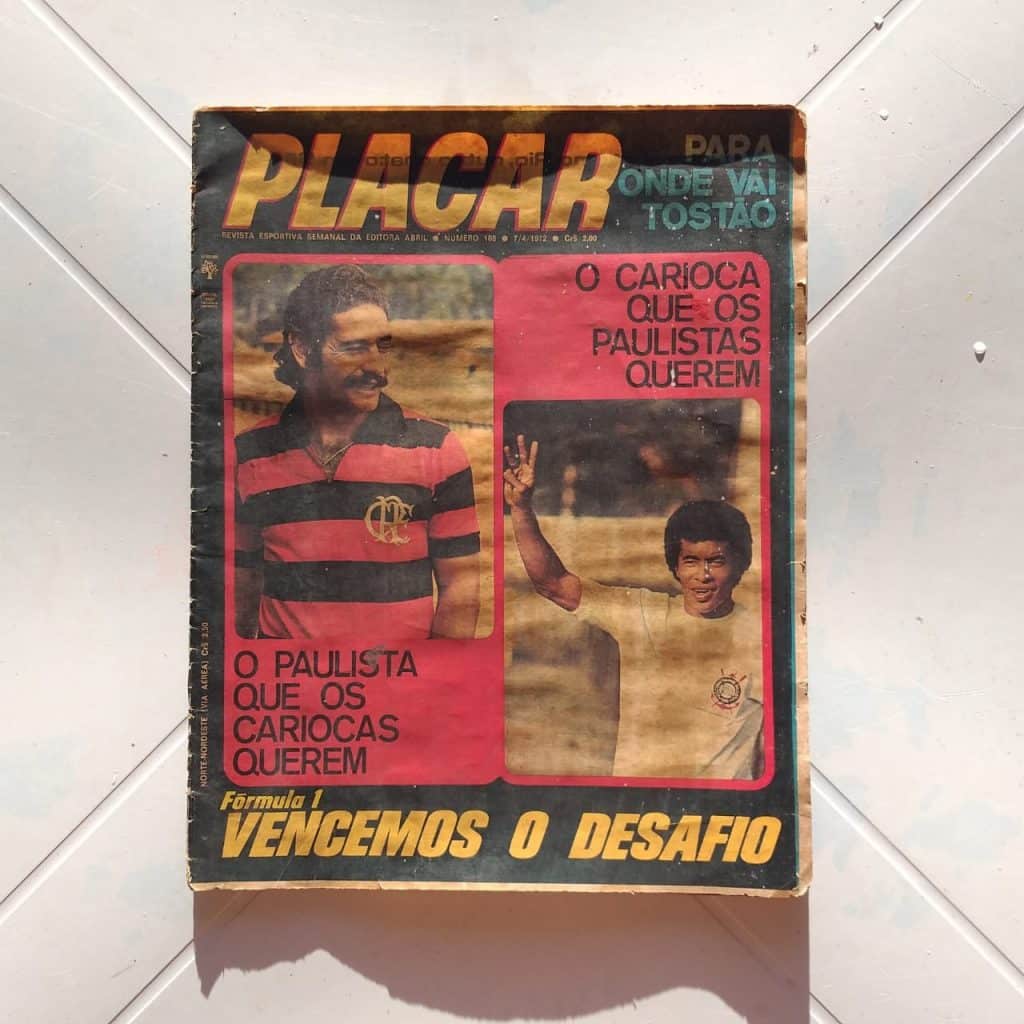 Placar Nº 0108 (Com pôster - Botafogo) 7 de Abril de 1972 (Revista)