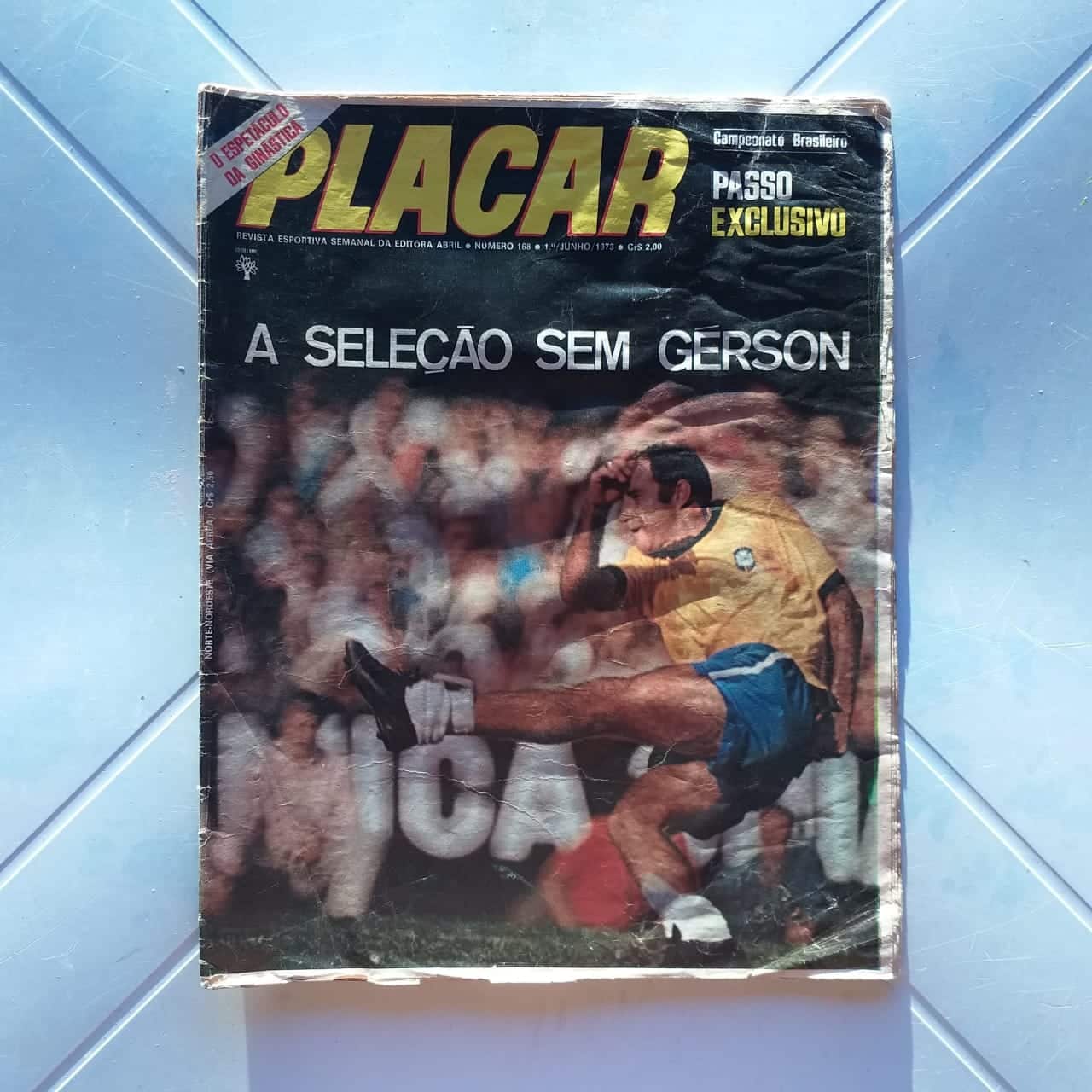 Placar Nº 0168 (Sem pôster) 1 de Juho de 1973 (Revista)