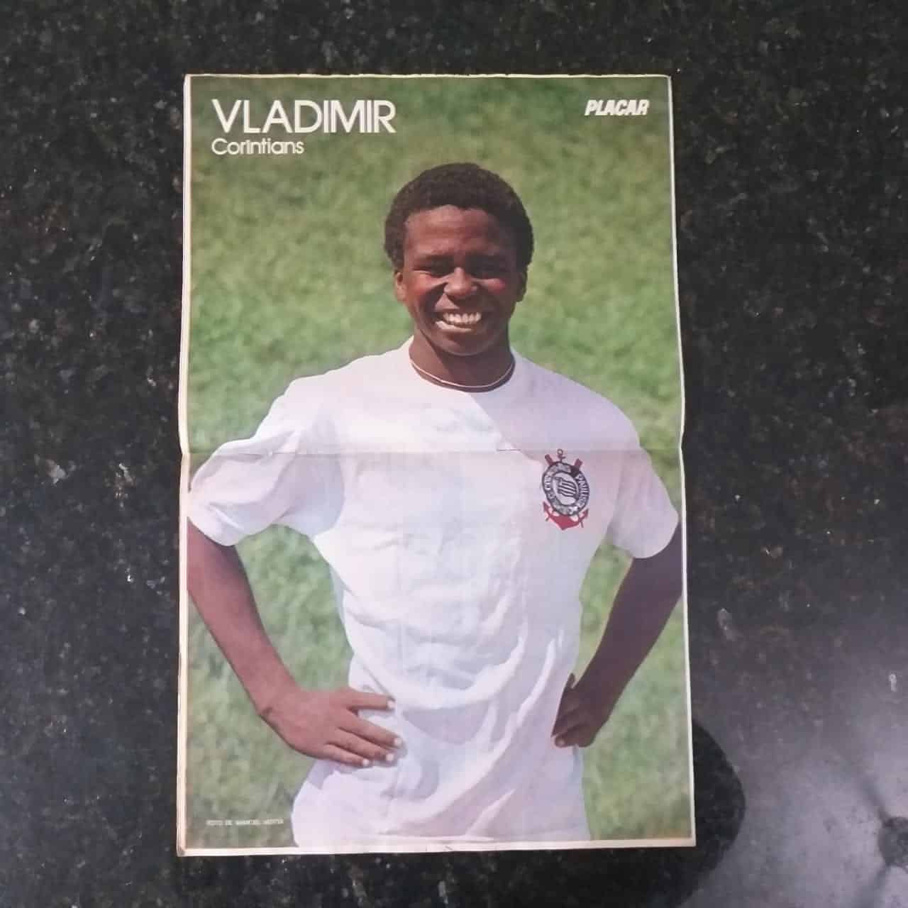 | Casa do Colecionador Placar Nº 0246 (Com pôster Vladimir - Corinthians + Pôster Interno Goiânia - Campeão Goiano de 1974) 6 de Dezembro de 1974 (Revista)