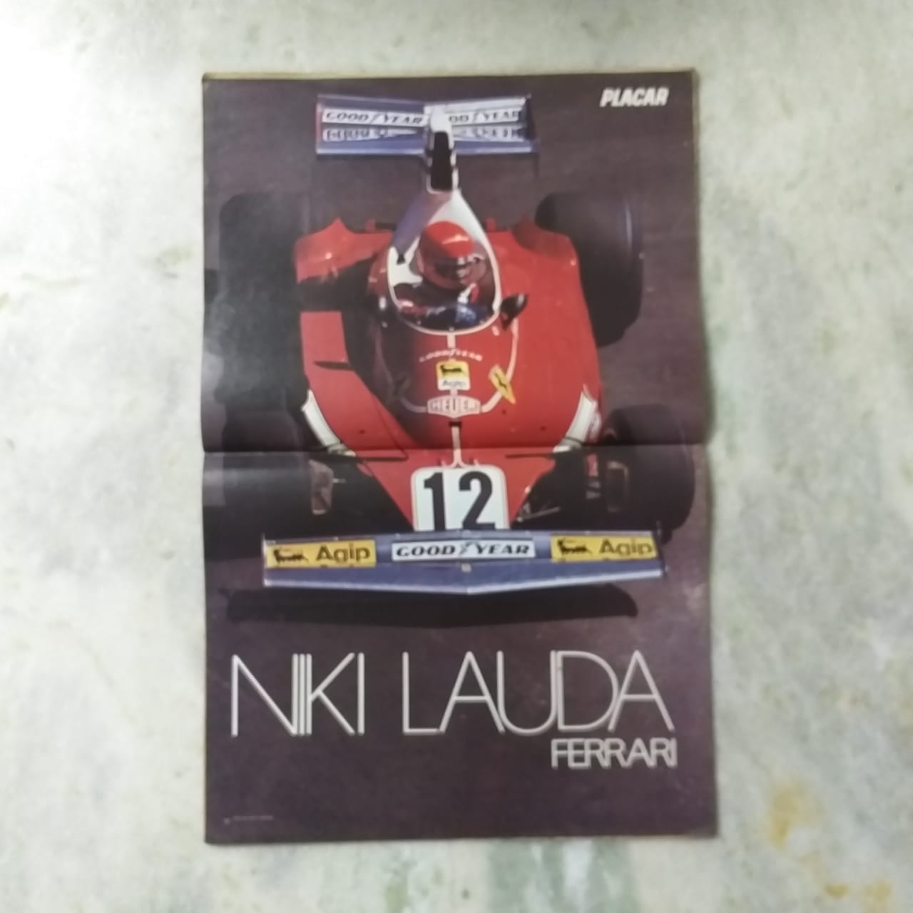 | Casa do Colecionador Placar Nº 0273 (Com pôster do Niki Lauda F1 e atrás Getúlio Atlético Mineiro e Maier Bayern) 20 de Junho de 1975 (Revista)
