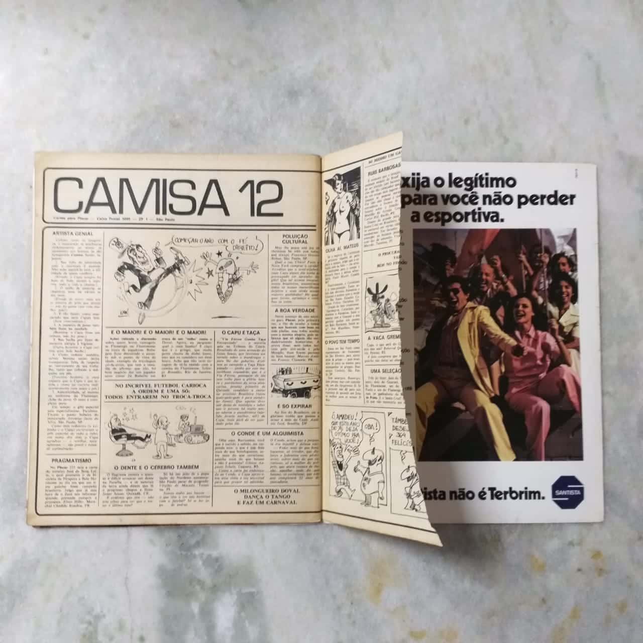 | Casa do Colecionador Placar Nº 0301 (Com Fascículo História das Copas) 16 de Janeiro de 1976 (Revista)