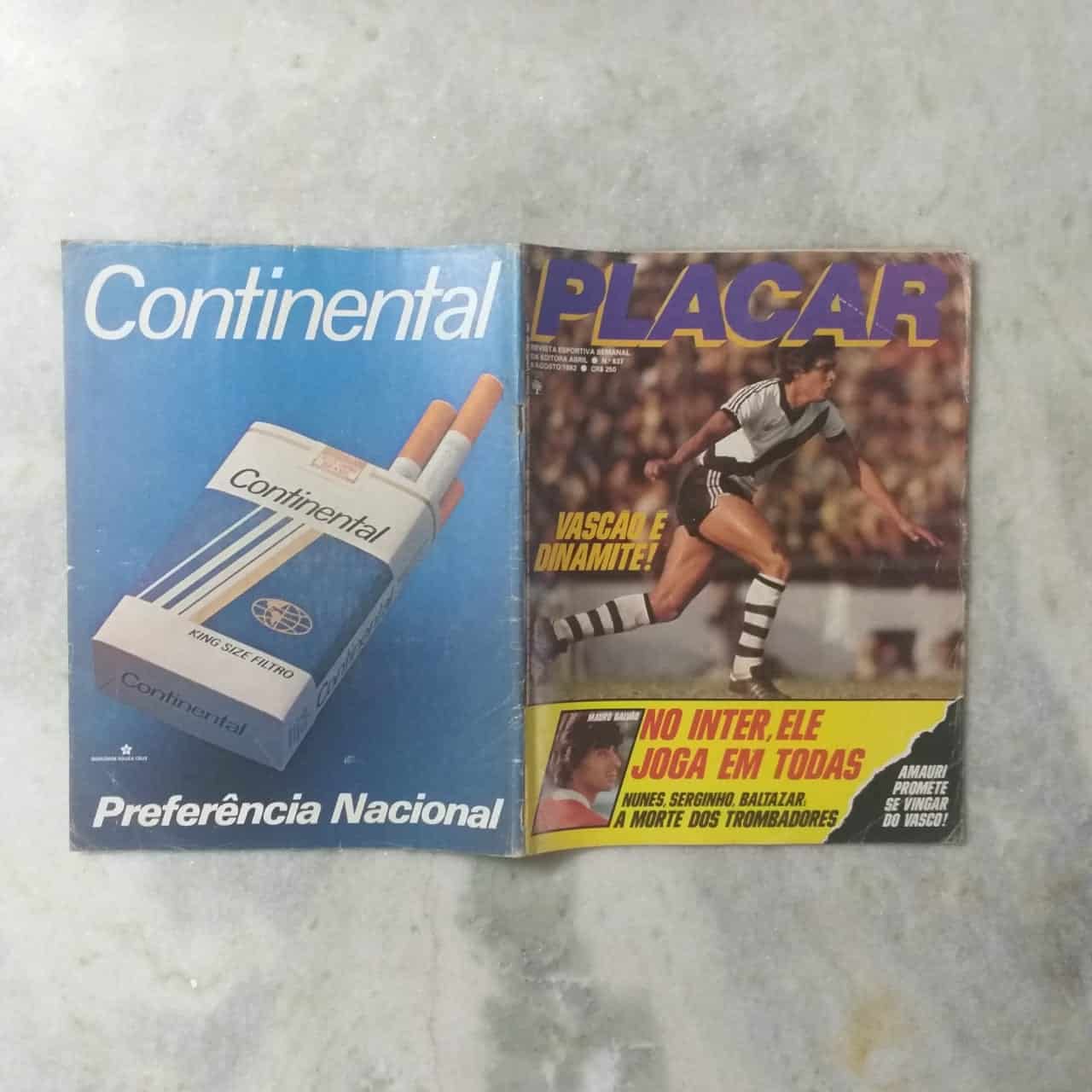 | Casa do Colecionador Placar Nº 0637 - 6 de Agosto de 1982 (Revista)