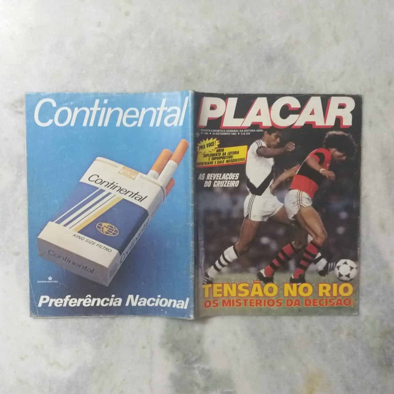 | Casa do Colecionador Placar Nº 0644 (Sem pôster) 24 de Setembro de 1982 (Revista)