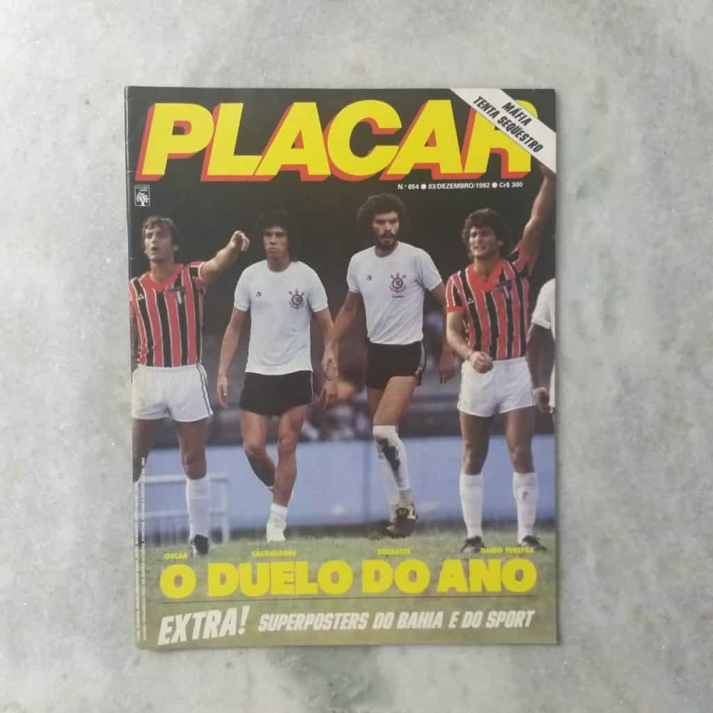 Placar Nº 0654 (Com pôsters do Bahia Bicampeão Baiano e Sport Tricampeão Pernambucano) 3 de Dezembro de 1982 (Revista)