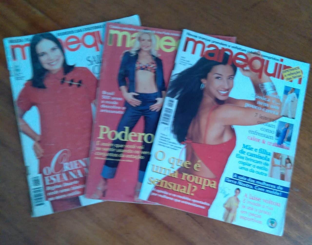 | Casa do Colecionador Revista Abril manequim kit com n^ 459, 482 e 484