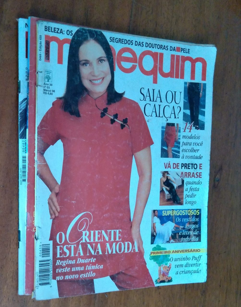 | Casa do Colecionador Revista Abril manequim kit com n^ 459, 482 e 484