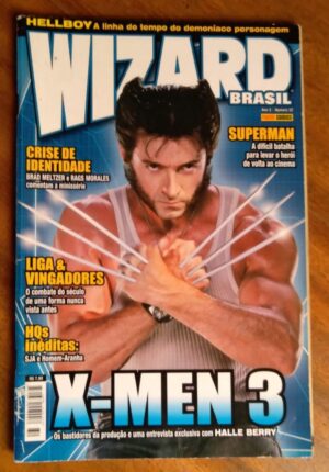 Revista Wizard 32 2006 X Men Superman Hq Soc Justica America 3