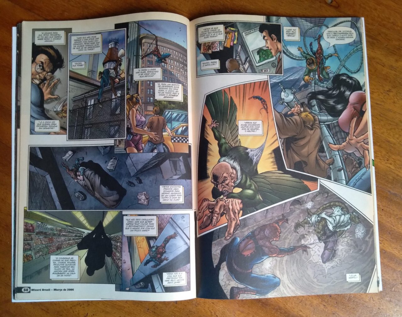 | Casa do Colecionador Revista Wizard Brasil 30 2006 / 70 anos do Fantasma Superman Wilder Storm