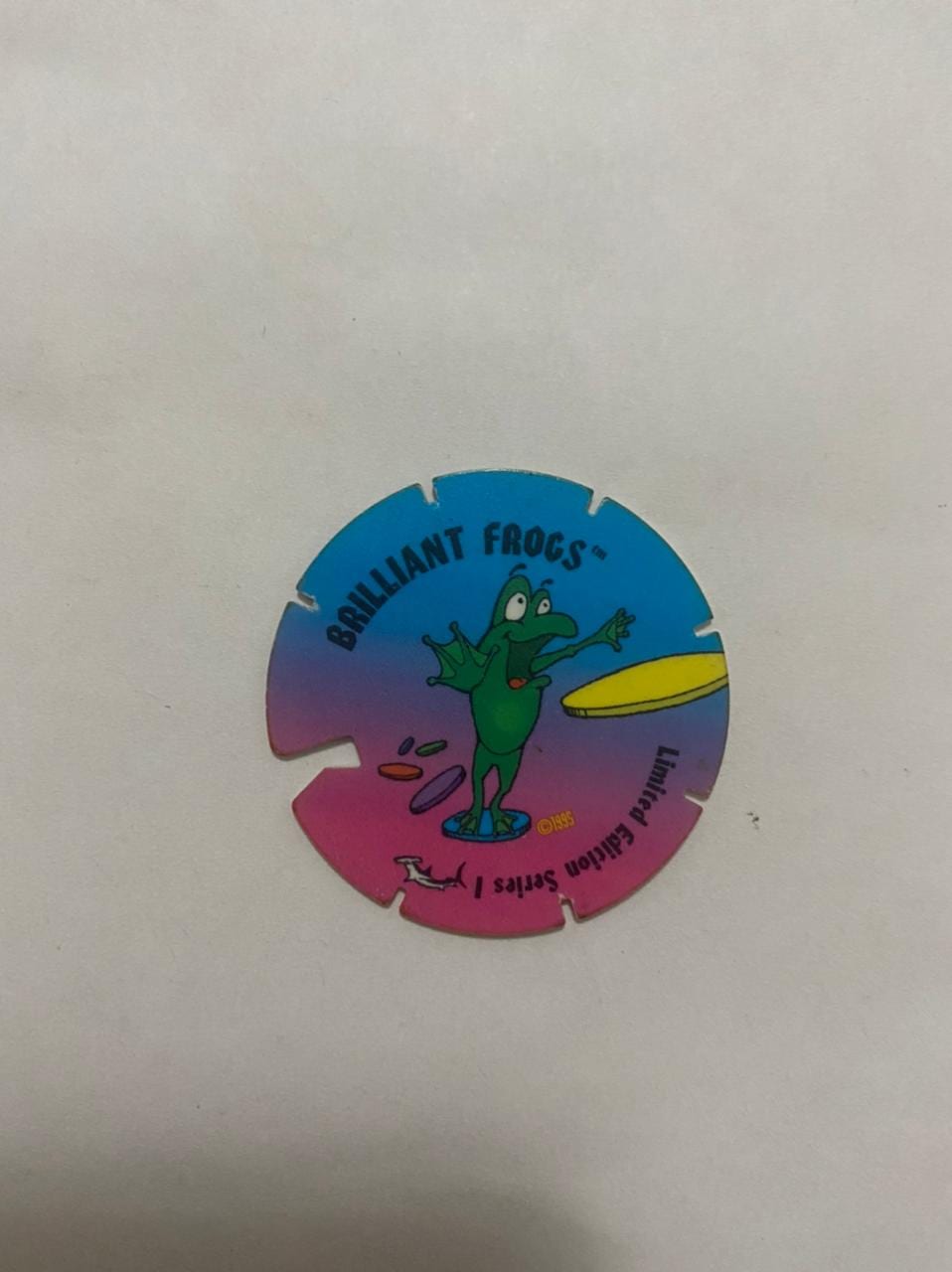 | Casa do Colecionador Tazo Brilliant Frogs N° 17 (1995)