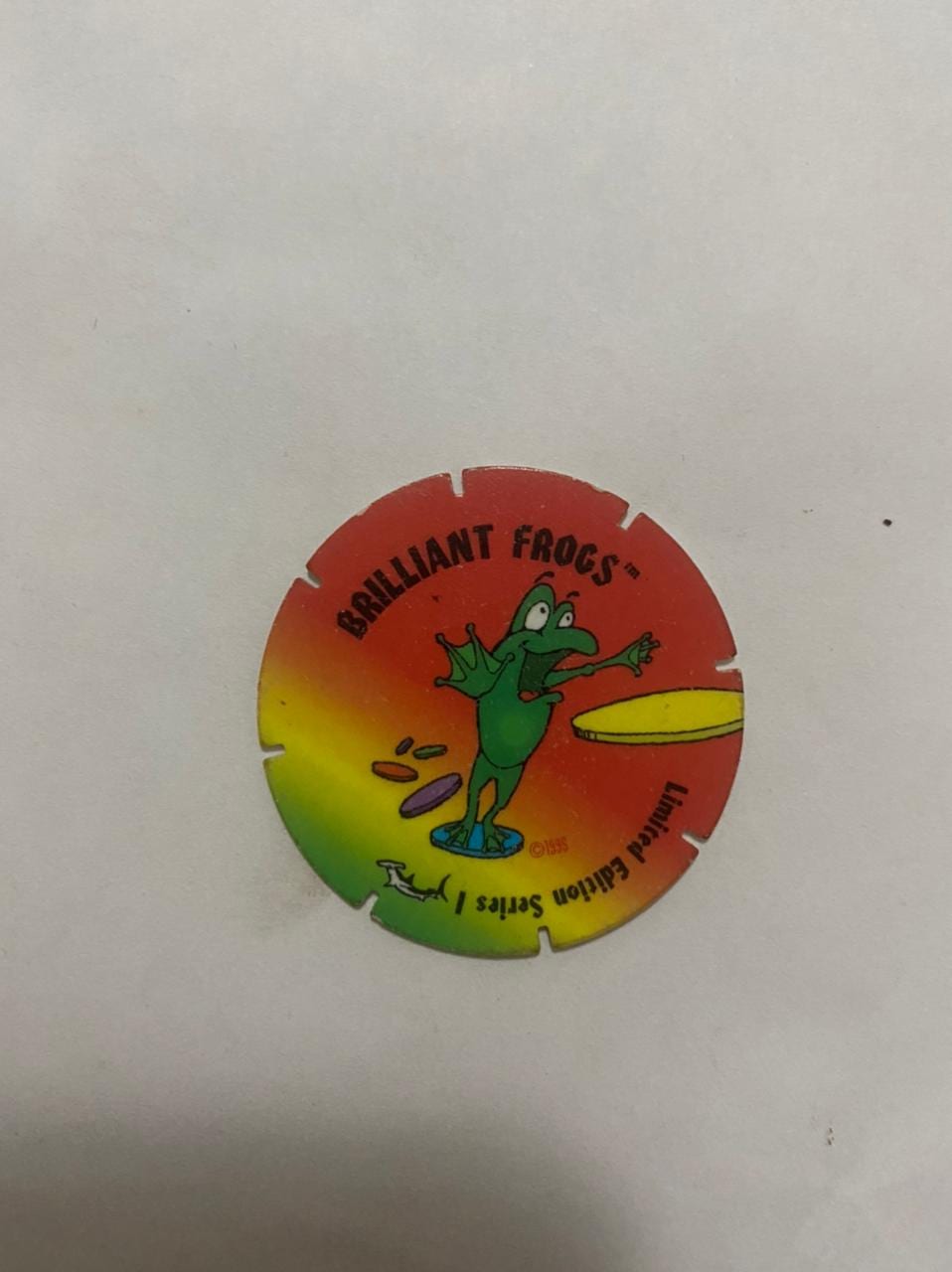 | Casa do Colecionador Tazo Brilliant Frogs N° 38 (1995)