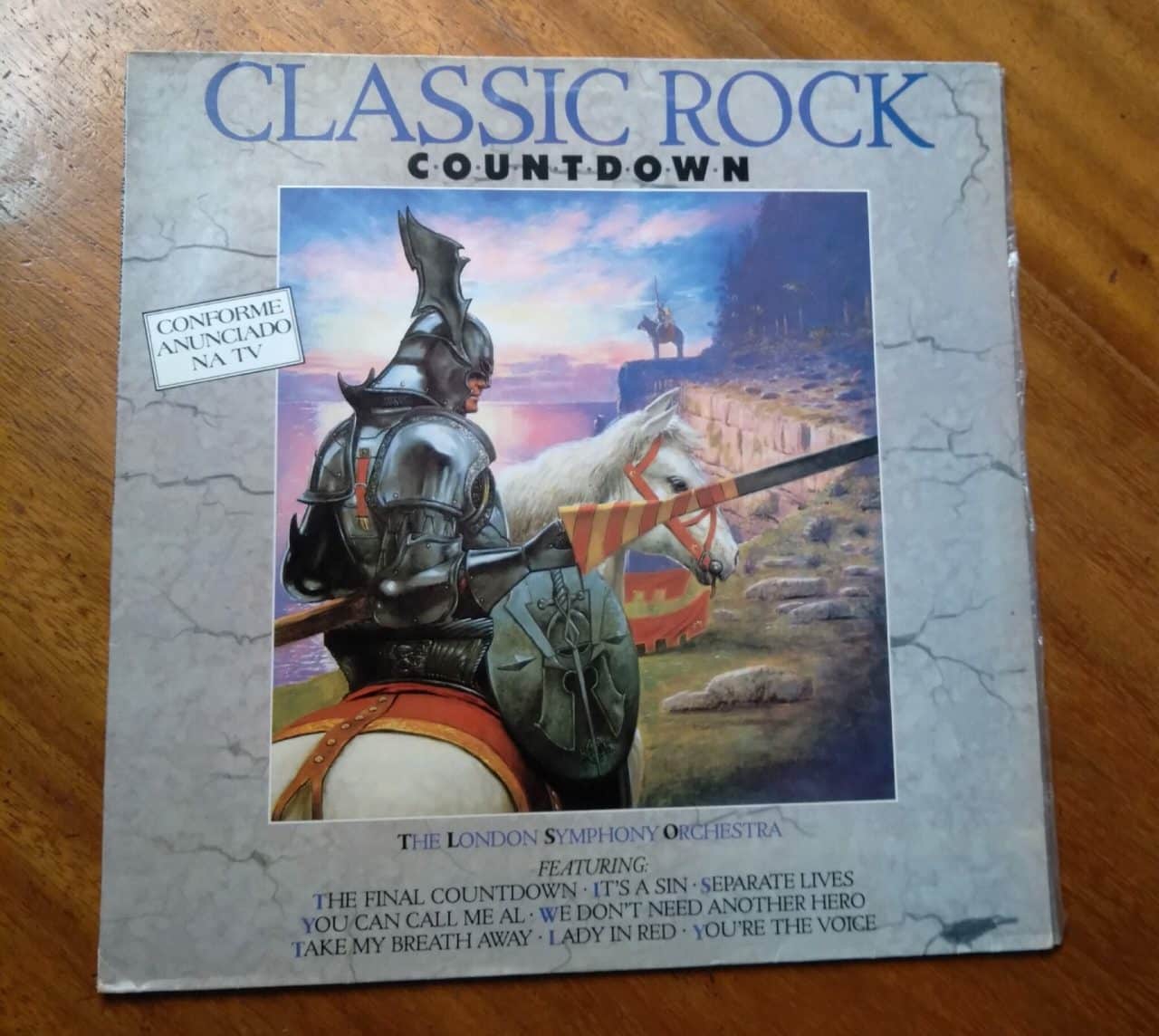Vinil LP Epic 1987/ London S Orchestra Classic Rock