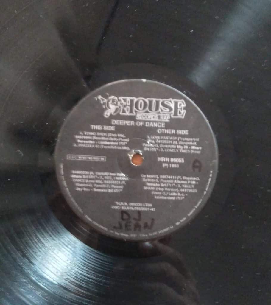 Vinil LP House 1993 / Deeper of Dance / para DJs