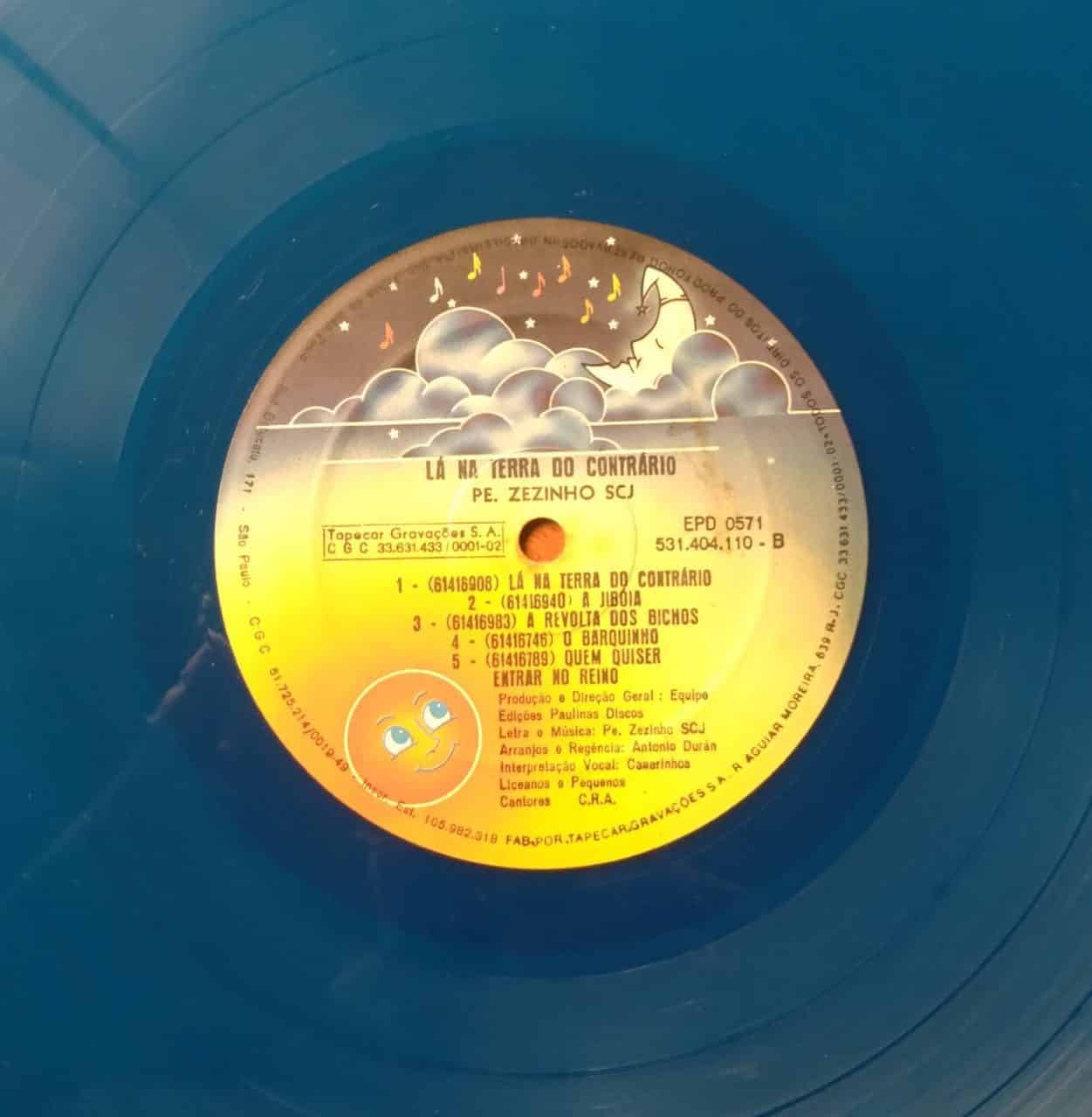 | Casa do Colecionador Vinil LP Tapecar EPD / Padra Zezinho Lá na Terra do Contrario