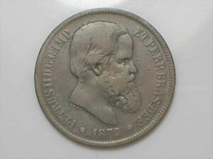 40 Réis - 1879 / Império - Bronze