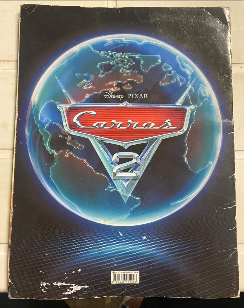 | Casa do Colecionador Álbum de figurinhas Carros 2 - Disney Pixar