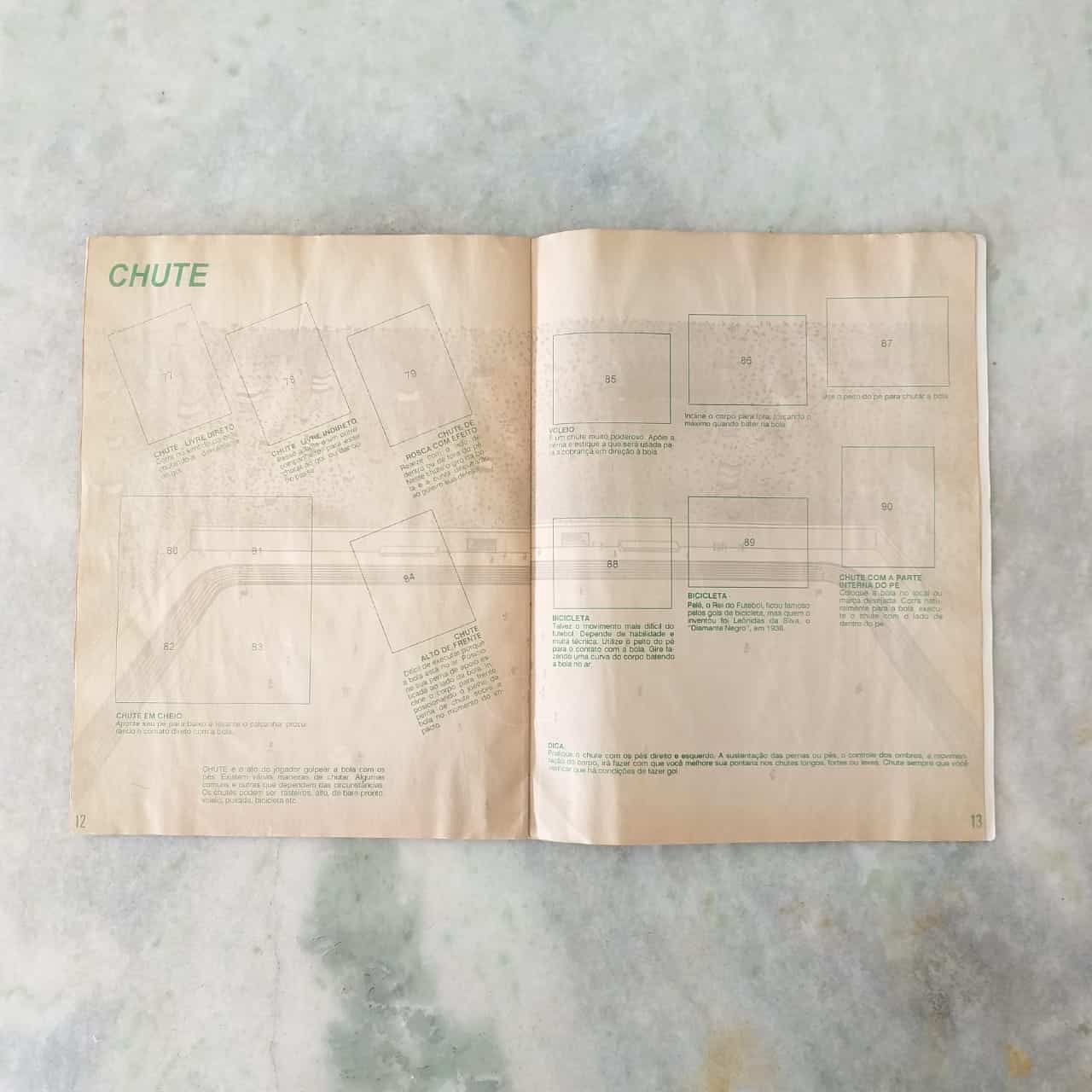 | Casa do Colecionador Álbum de Figurinhas - Futebol Tetra Campeão (Incompleto) 1995 - Leia a descrição
