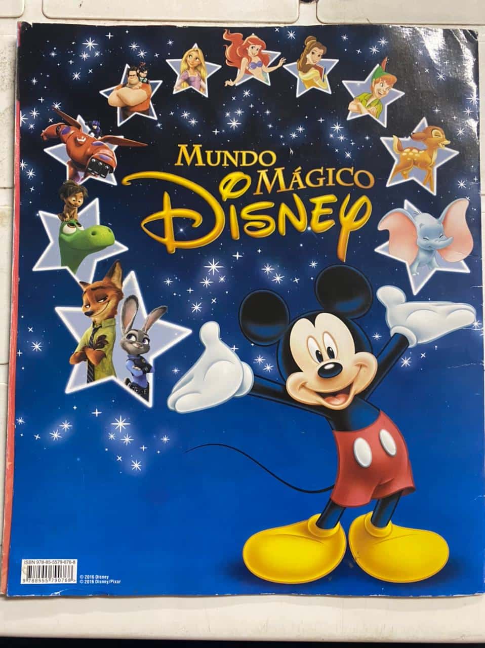 | Casa do Colecionador Álbum de figurinhas Mundo Mágico Disney - 2016