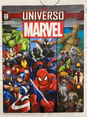 Álbum de figurinhas Universo Marvel - Ano 2016