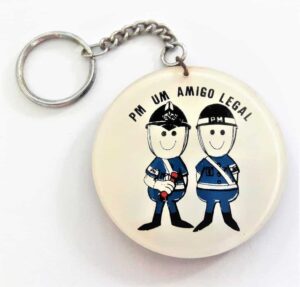Chaveiro Acrilico – Policia Militar de Rio Branco - Acre – Anos 70