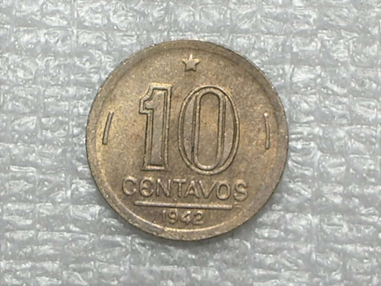 | Casa do Colecionador Flor de cunho >> 10 Centavos 1942 - Roseada / 1946 - Getúlio