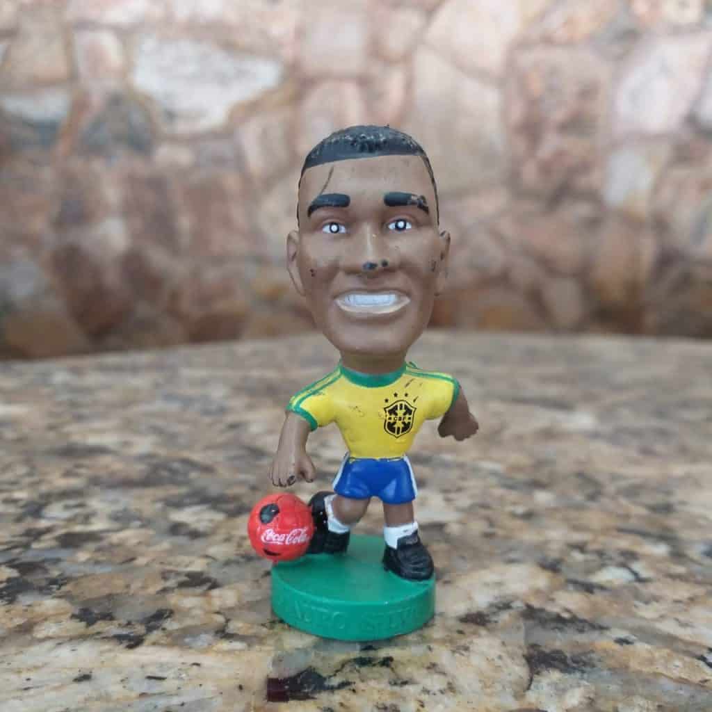 Mini Craque Coca Cola - Mauro Silva (Copa do Mundo 1998)