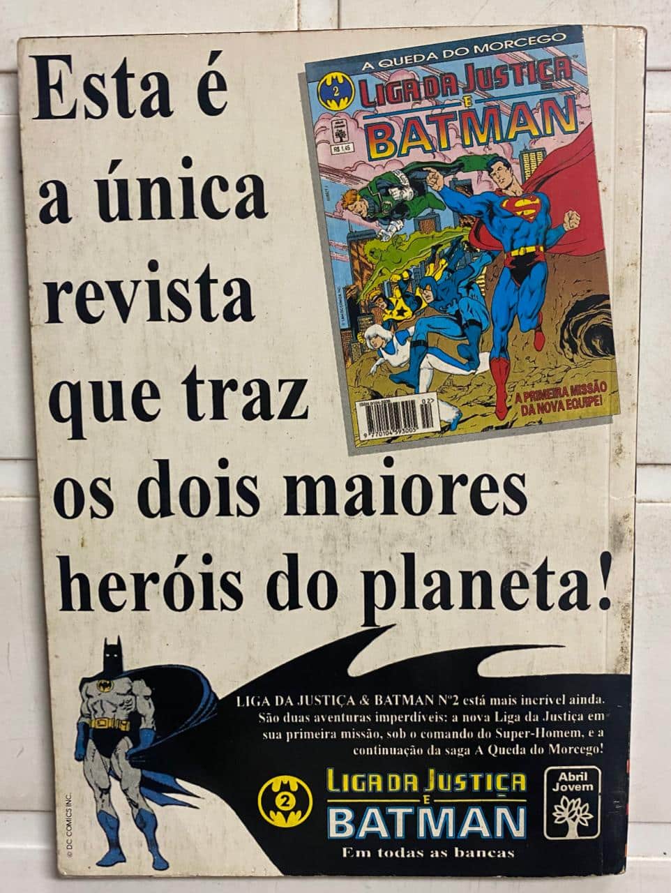 | Casa do Colecionador O Retorno do Super Homem N 2 (HQ) - Ano 1994