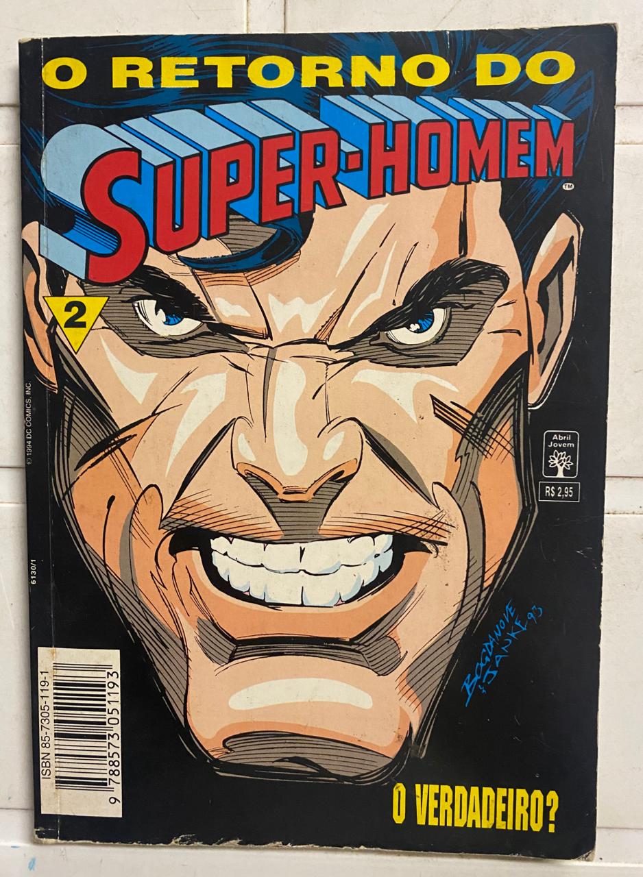 | Casa do Colecionador O Retorno do Super Homem N 2 (HQ) - Ano 1994