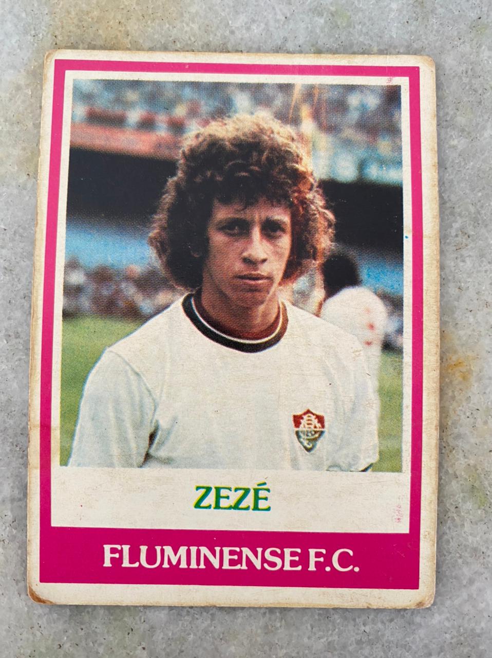 | Casa do Colecionador Ping Pong Futebol Cards N° 131 - Zezé - Fluminense