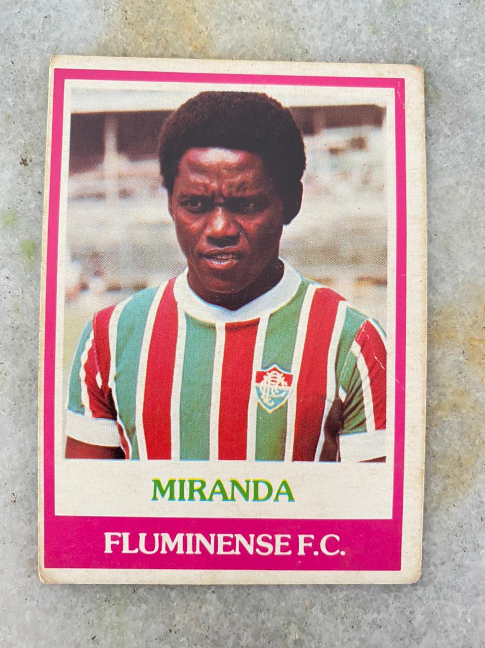 | Casa do Colecionador Ping Pong Futebol Cards N° 133 - Miranda - Fluminense