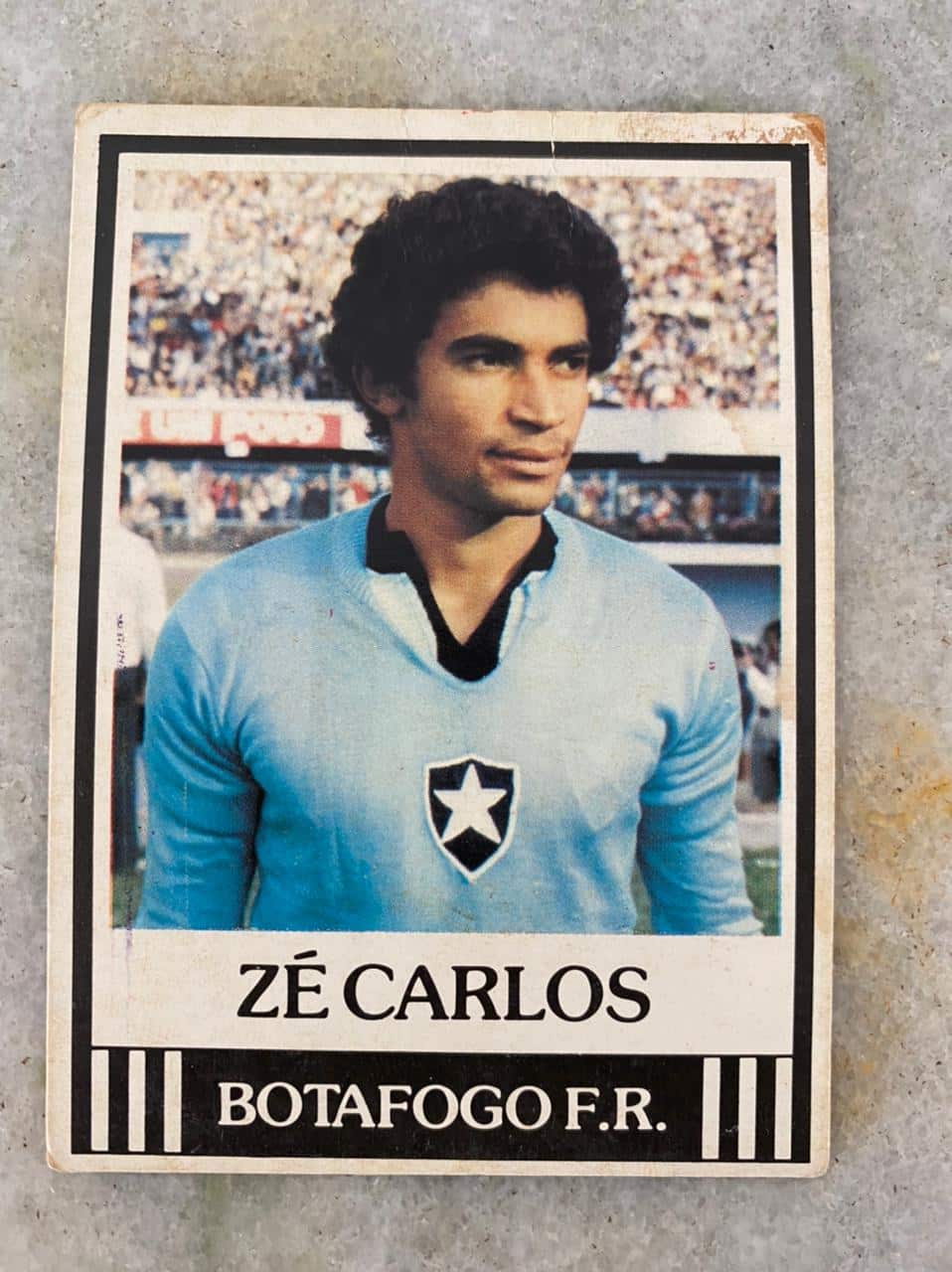 | Casa do Colecionador Ping Pong Futebol Cards N° 141 - Zé Carlos - Botafogo