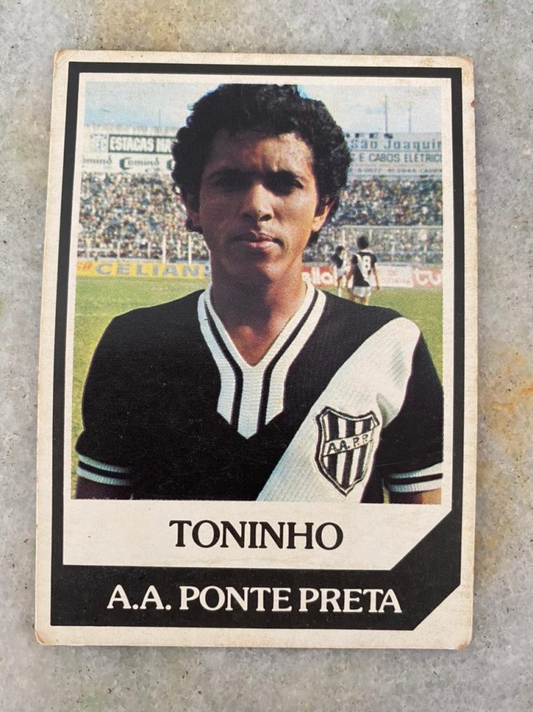 | Casa do Colecionador Ping Pong Futebol Cards N° 152 - Toninho - Ponte Preta